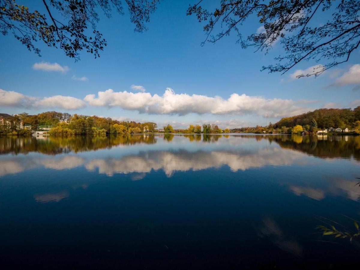 Fewo 1 Waren Mueritz - Haus Buchen Am Tiefwarensee - 1 Zi Bagian luar foto